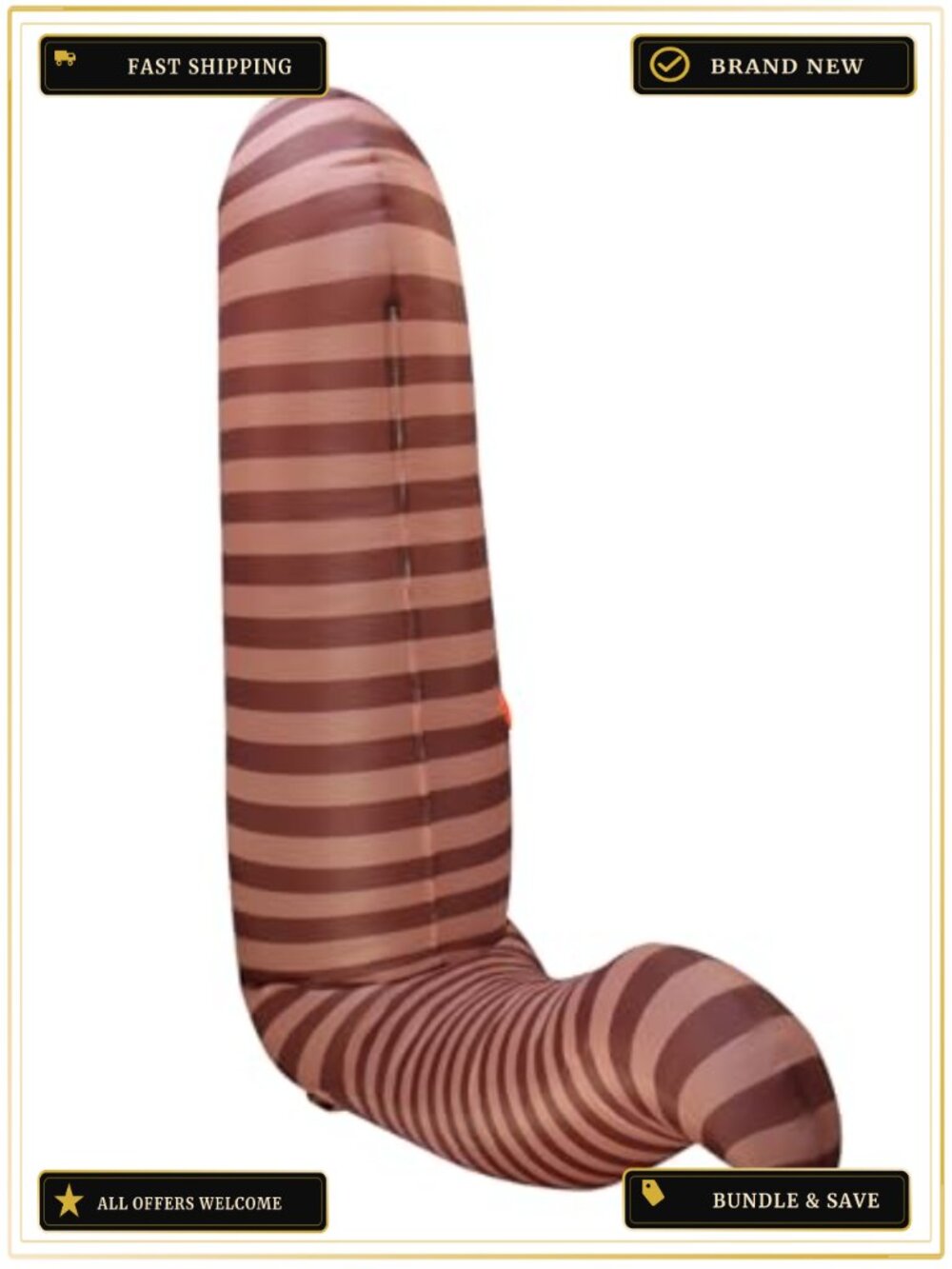 Inflatable Worm Costume Adult Blow Up Polyester Halloween Cosplay